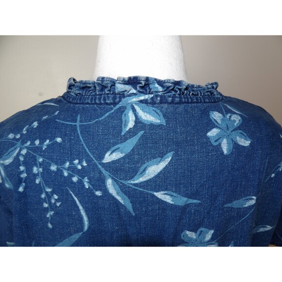 Vintage Denim 'Requirements' Top / Size Large - Picture 7 of 7